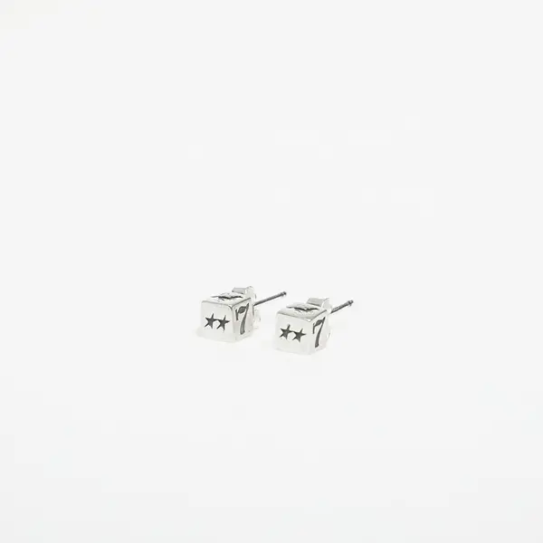 TwoJeys TwoJeys Dice Stud Earrings Silver Universal