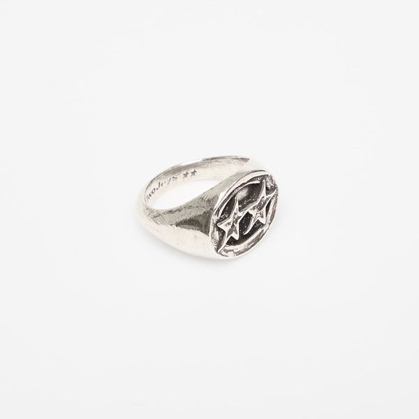 TwoJeys Twojeys Icon Signet Ring Silver 58 mm