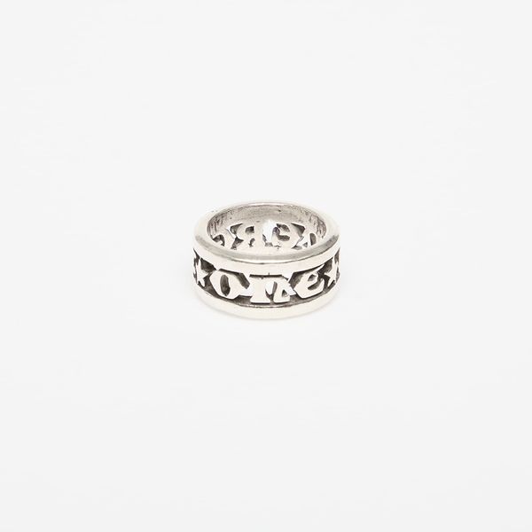 TwoJeys Twojeys Scripted Ring Silver 56 mm