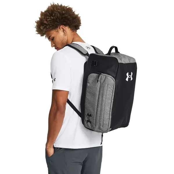 Under Armour Under Armour Contain Duo SM BP Duffle Castlerock Medium Heather/ Black/ White Universal
