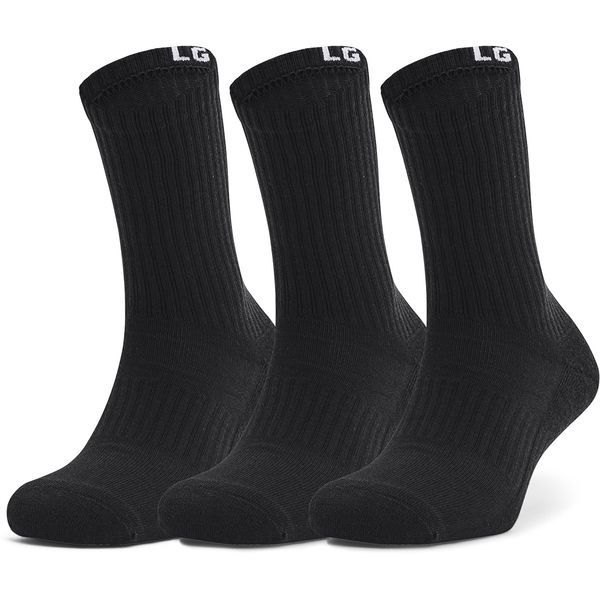 Under Armour Under Armour Core Crew 3 Pack Socks Black/ White