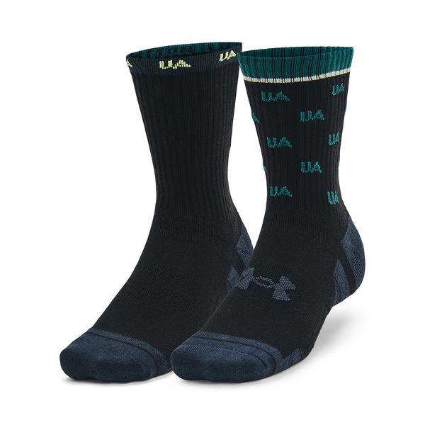 Under Armour Under Armour Perf Cotton Nov 2-Pack Mid Black M