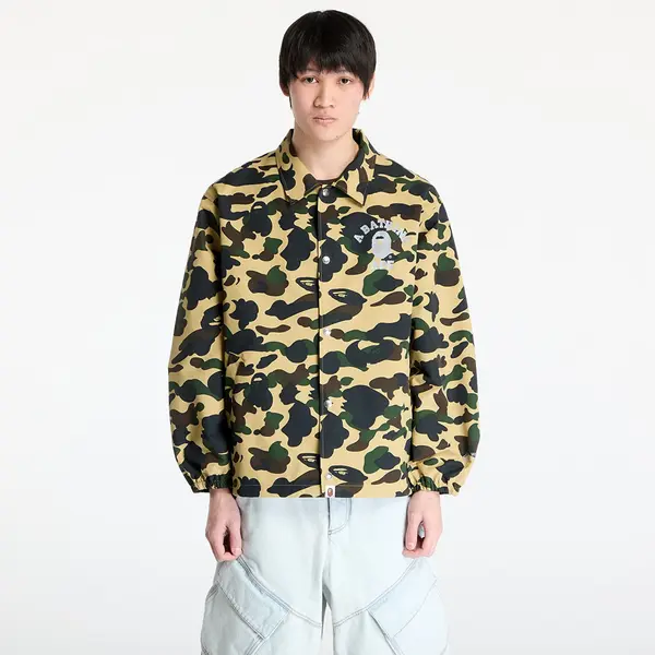 A BATHING APE Ветровка A BATHING APE Gore-Tex Wind Stopper 1St Camo Relaxed Coach Jacket M Yellow S