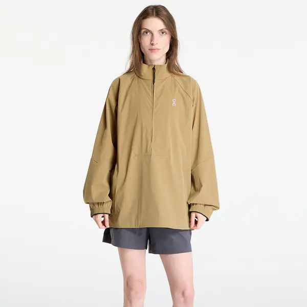 On Ветровка On All-Day 1/2 Zip Jacket Beige/ Khaki S