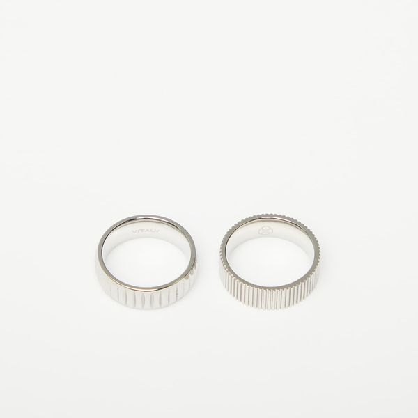 Vitaly Vitaly Barrel Rings Silver 6