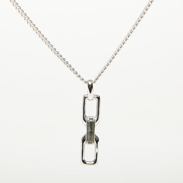 Vitaly Vitaly Upload Necklace Silver OS