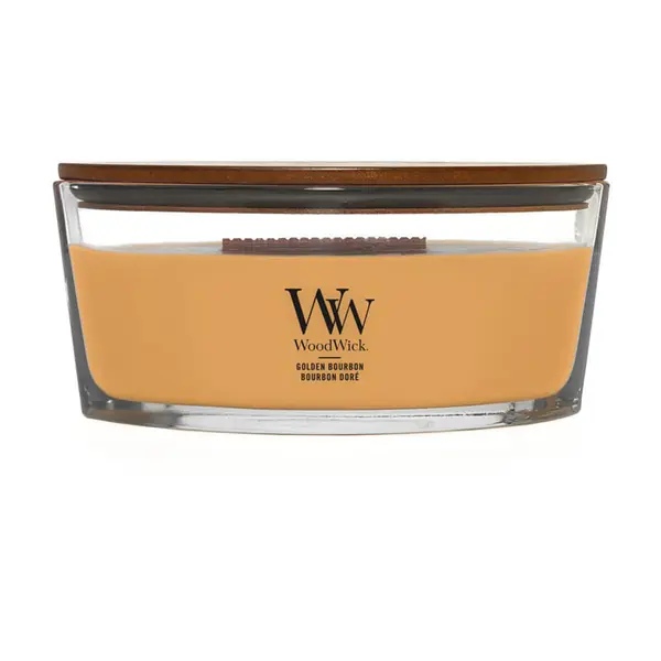 WoodWick Woodwick Elipse Candle Golden Bourbon Universal