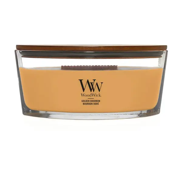 WoodWick Woodwick Elipse Candle Golden Bourbon Universal