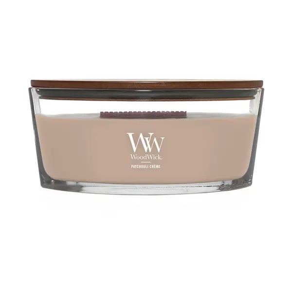 WoodWick Woodwick Elipse Candle Patchouli Creme Universal