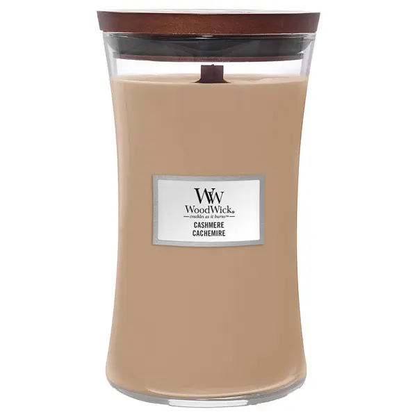 WoodWick Woodwick Large Hourglass Candle Cashmere Universal