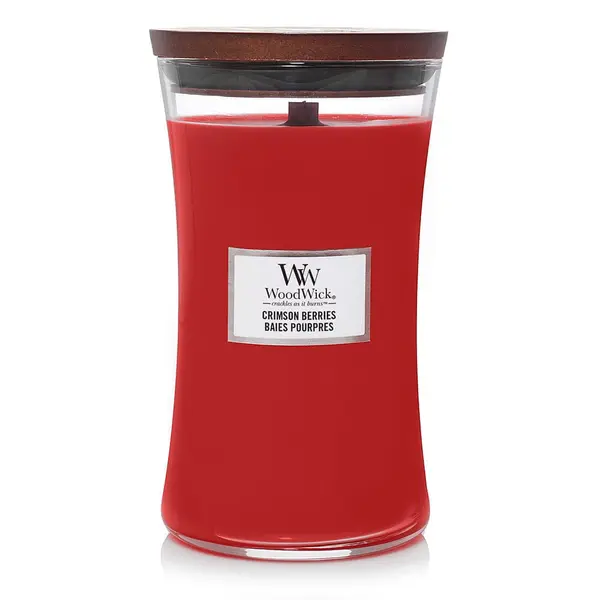 WoodWick Woodwick Large Hourglass Candle Crimson Berries Universal