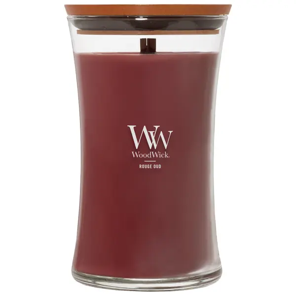 WoodWick Woodwick Large Hourglass Candle Rouge Oud Universal