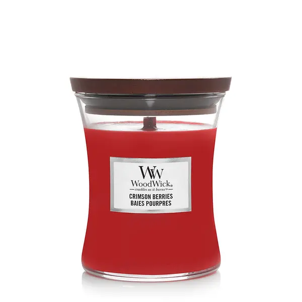 WoodWick Woodwick Medium Hourglass Candle Crimson Berries Universal