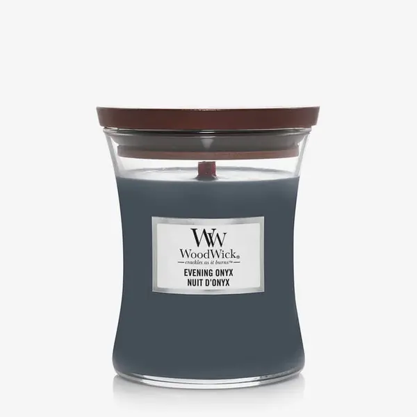 WoodWick WoodWick Medium Hourglass Candle - Evening Onyx Universal