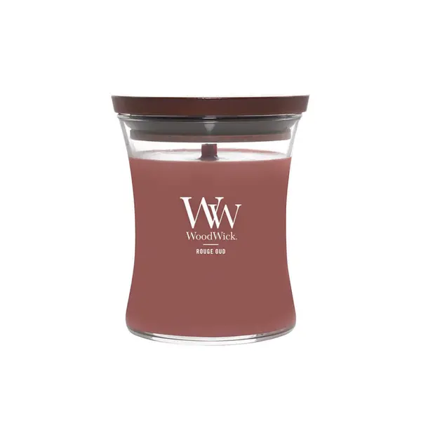 WoodWick Woodwick Medium Hourglass Candle Rouge Oud Universal