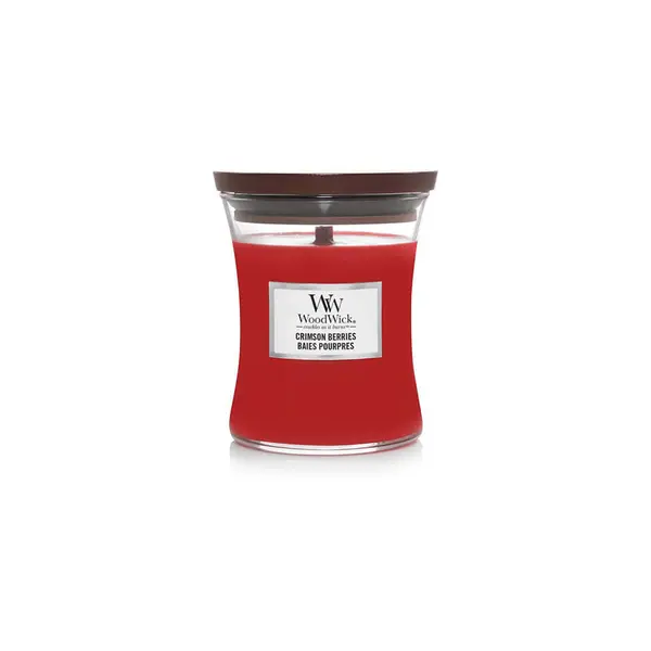 WoodWick Woodwick Small Hourglass Candle Crimson Berries Universal