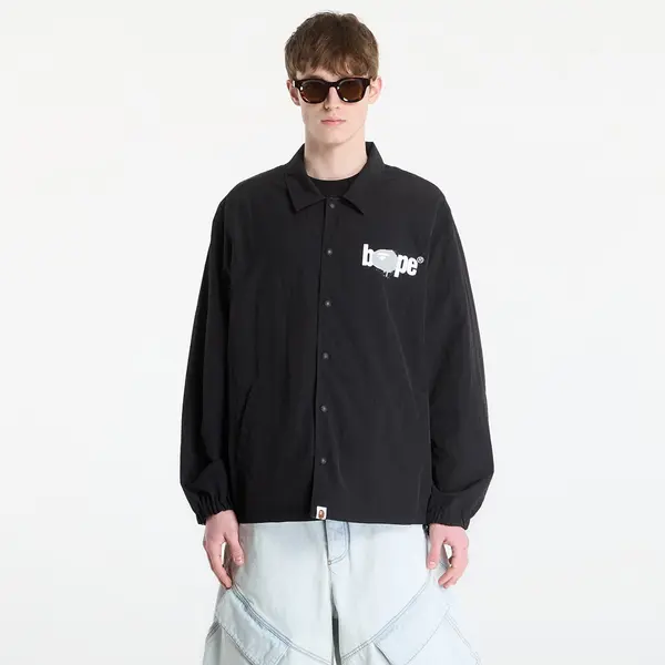 A BATHING APE Яке A BATHING APE Bape Reversible Coach Jacket UNISEX Black S