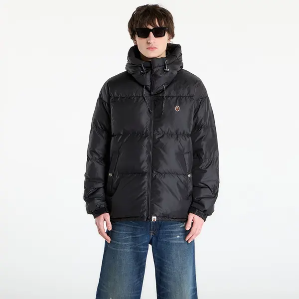A BATHING APE Яке A BATHING APE One Point Relaxed Fit Down Jacket M Black S