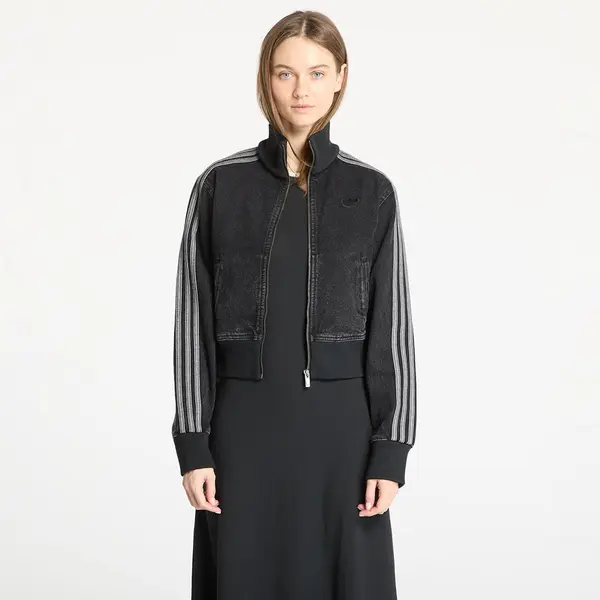 adidas Originals Яке adidas Adicolor Denim Track Top Black/ True Black Denim M