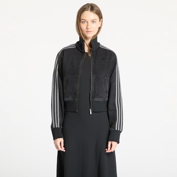 adidas Originals Яке adidas Adicolor Denim Track Top Black/ True Black Denim S