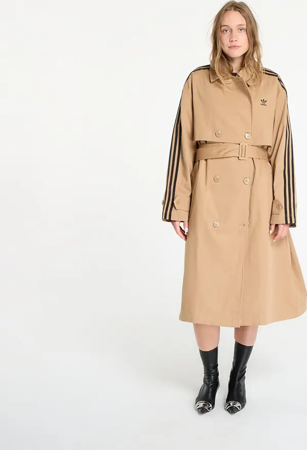 adidas Originals Яке adidas Adicolor Trench Coat Twill Cardboard L