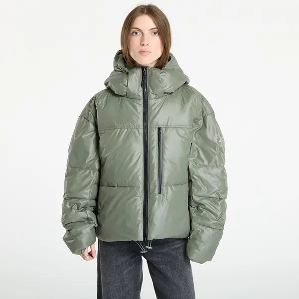 adidas Performance Яке adidas by Stella McCartney Short Padded Winter Jacket Stone Green L