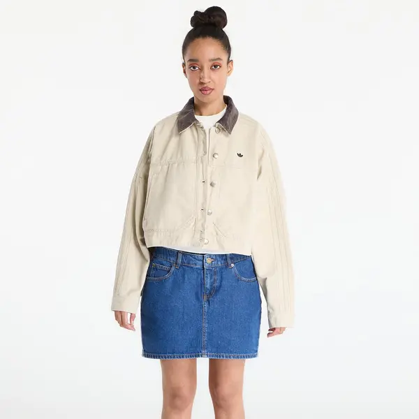 adidas Originals Яке adidas Canvas Tracktop Jacket Stone Khaki L