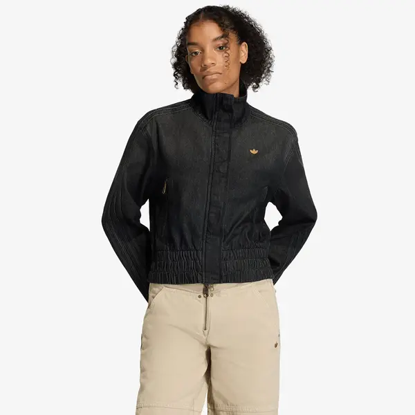 adidas Originals Яке adidas Denim Tracktop True Black Denim M