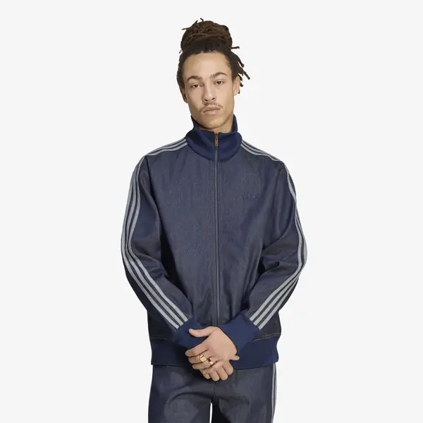 adidas Originals Яке adidas Firebird Adicolor Raw Denim Track Top Jacket Indigo Denim XL