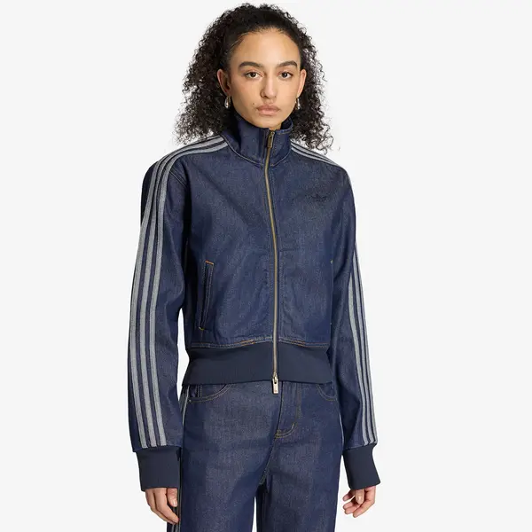 adidas Originals Яке adidas Firebird Denim Tracktop Indigo Denim L