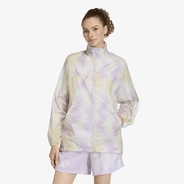adidas Performance Яке adidas House Of Tiro x Common Goal AOP Windbreaker Wonder White/ Off White/ Ice Lavender M