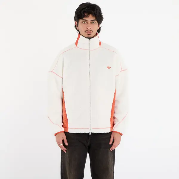 adidas Originals Яке adidas LA Originals Adams Blvd Fleece Jacket UNISEX Off White/ Black L