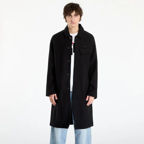adidas Originals Яке adidas Premium Essentials Wool Overcoat Black M