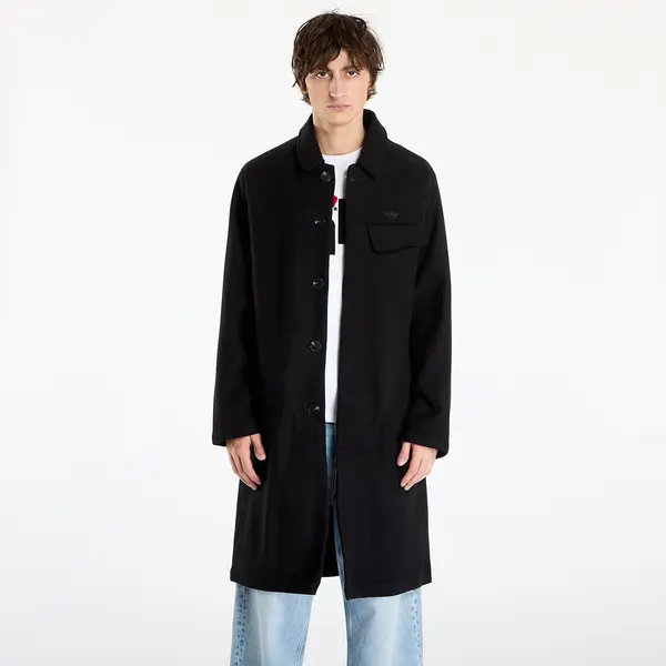 adidas Originals Яке adidas Premium Essentials Wool Overcoat Black S