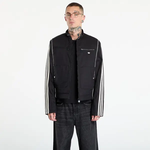 adidas Originals Яке adidas Premium Waxed Jacket Black/ Black/ Off White XL