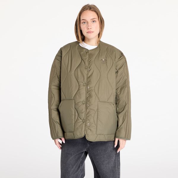 adidas Originals Яке adidas Quilted Liner Jacket Olive Strata M