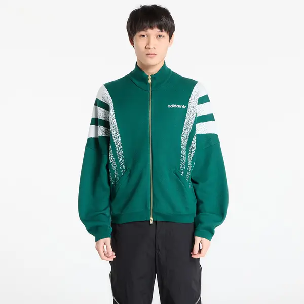 adidas Originals Яке adidas Santiago Loose Fully Fashion Knit Jacket Collegiate Green L