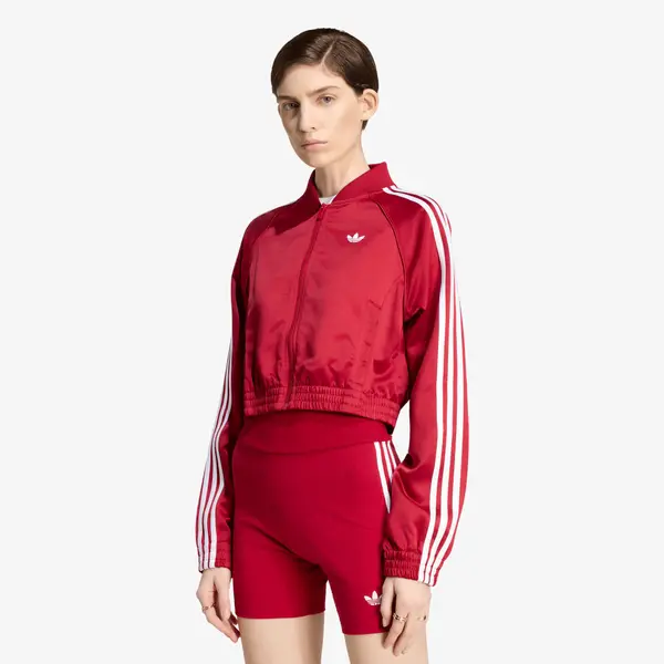 adidas Originals Яке adidas Satin Sst Jacket Team Victory Red/ White L