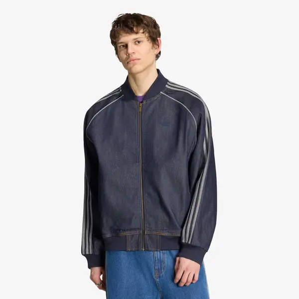 adidas Originals Яке adidas SST Adicolor Denim Tracktop Indigo Denim M