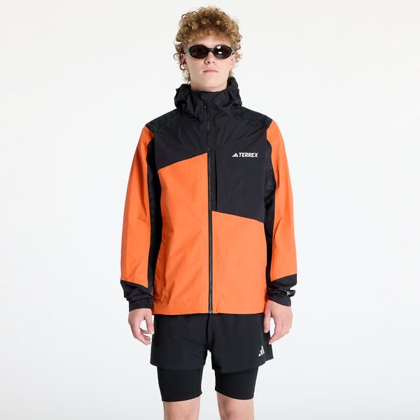 adidas Performance Яке adidas Terrex Xperior Hybrid Rain.Rdy Semi Impact Orange/ Black XL