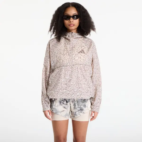 adidas Performance Яке adidas Terrex Xploric Clima365 Printed Wind Anorak Wonder Alumina/ Wonder Taupe/ Trace Brown M