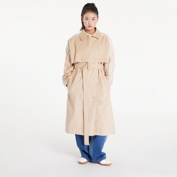 adidas Originals Яке adidas Trench Coat Twill Magic Beige S