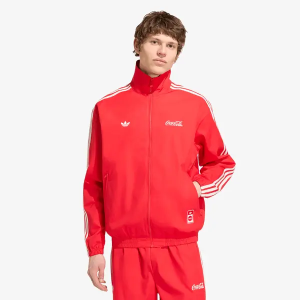 adidas Originals Яке adidas x Coca Cola Classic Sport Firebird Track Jacket Vivid Red S