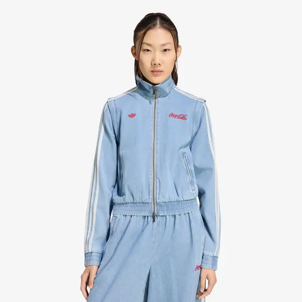 adidas Originals Яке adidas x Coca Cola Firebird Reg Denim Track Top Light Denim S