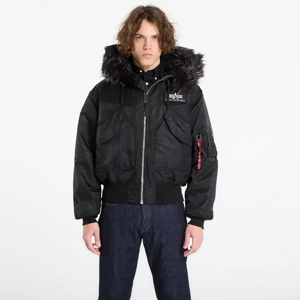 Alpha Industries Яке Alpha Industries 45P Hooded Custom Black XXL