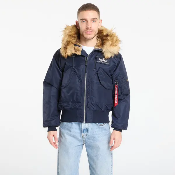 Alpha Industries Яке Alpha Industries 45P Hooded Custom Navy XL