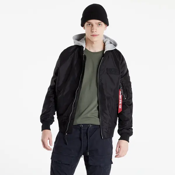 Alpha Industries Яке Alpha Industries MA-1 TT Hood BP Reflective Jacket Black M