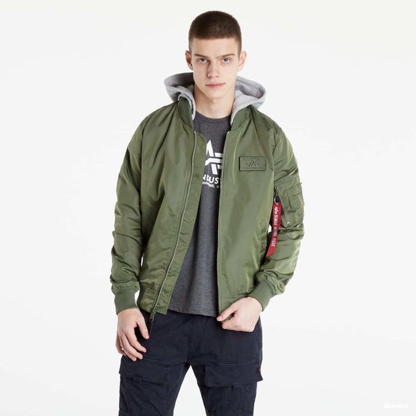 Alpha Industries Inc. Яке Alpha Industries MA-1 TT Hood BP Sage Green M