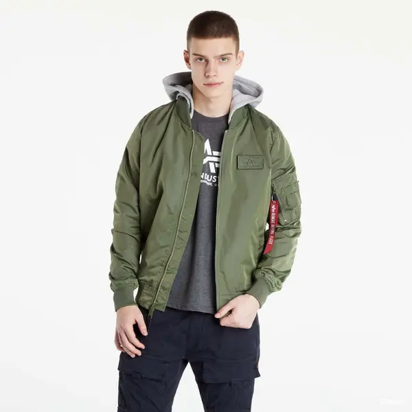 Alpha Industries Яке Alpha Industries MA-1 TT Hood BP Sage Green M