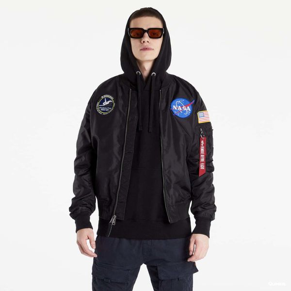 Alpha Industries Inc. Яке Alpha Industries MA-1 TT NASA Reversible II Black M